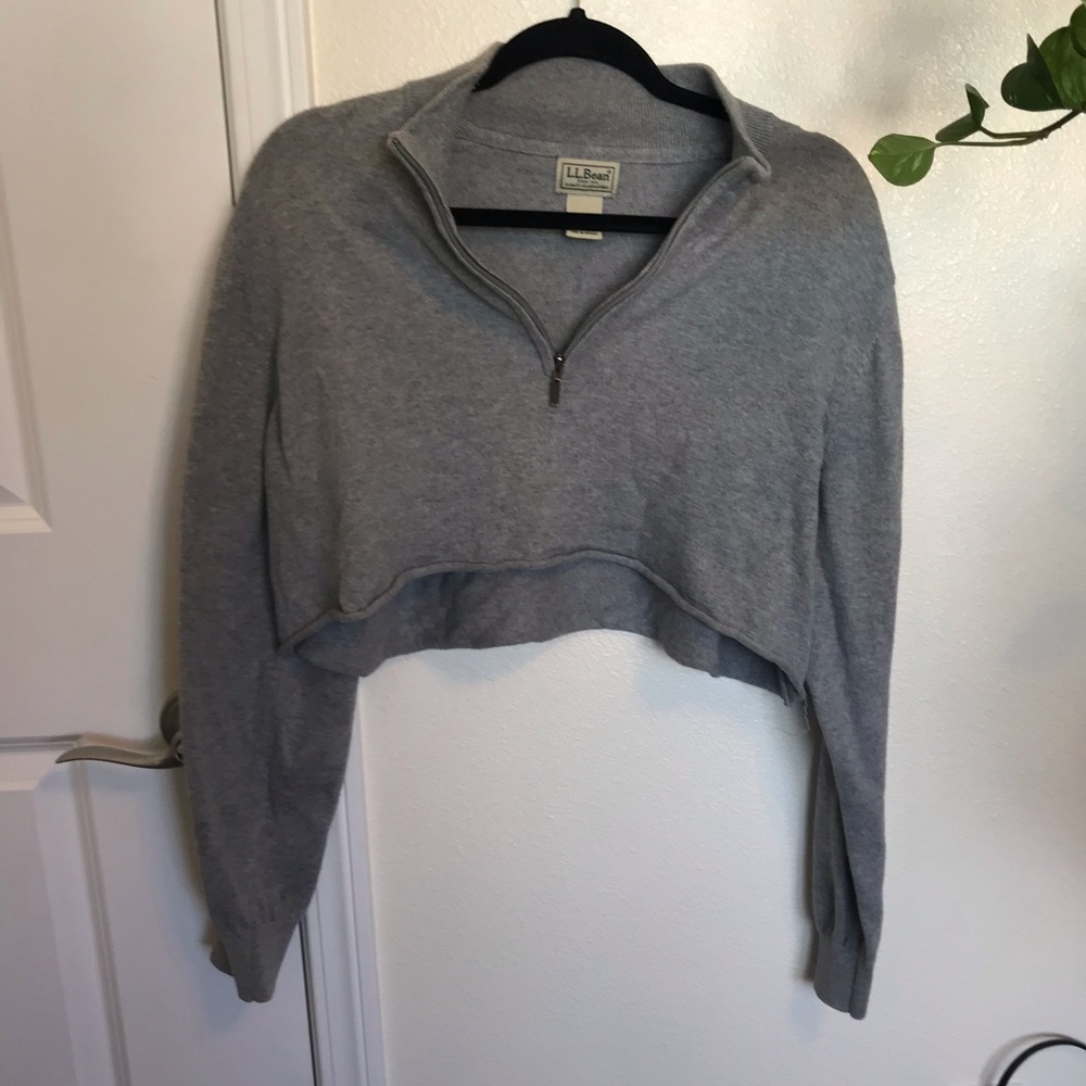 Cropped sweater